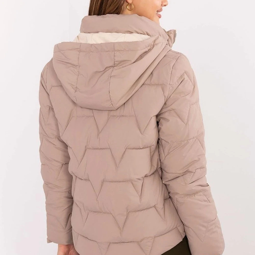 Women's Detachable Hood Down Jacket