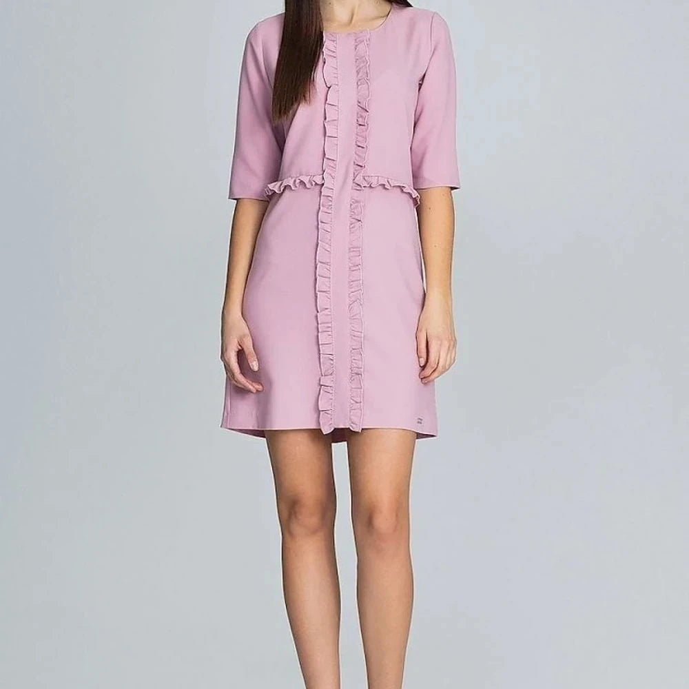 Elegant 3/4 Sleeve Cocktail Dress