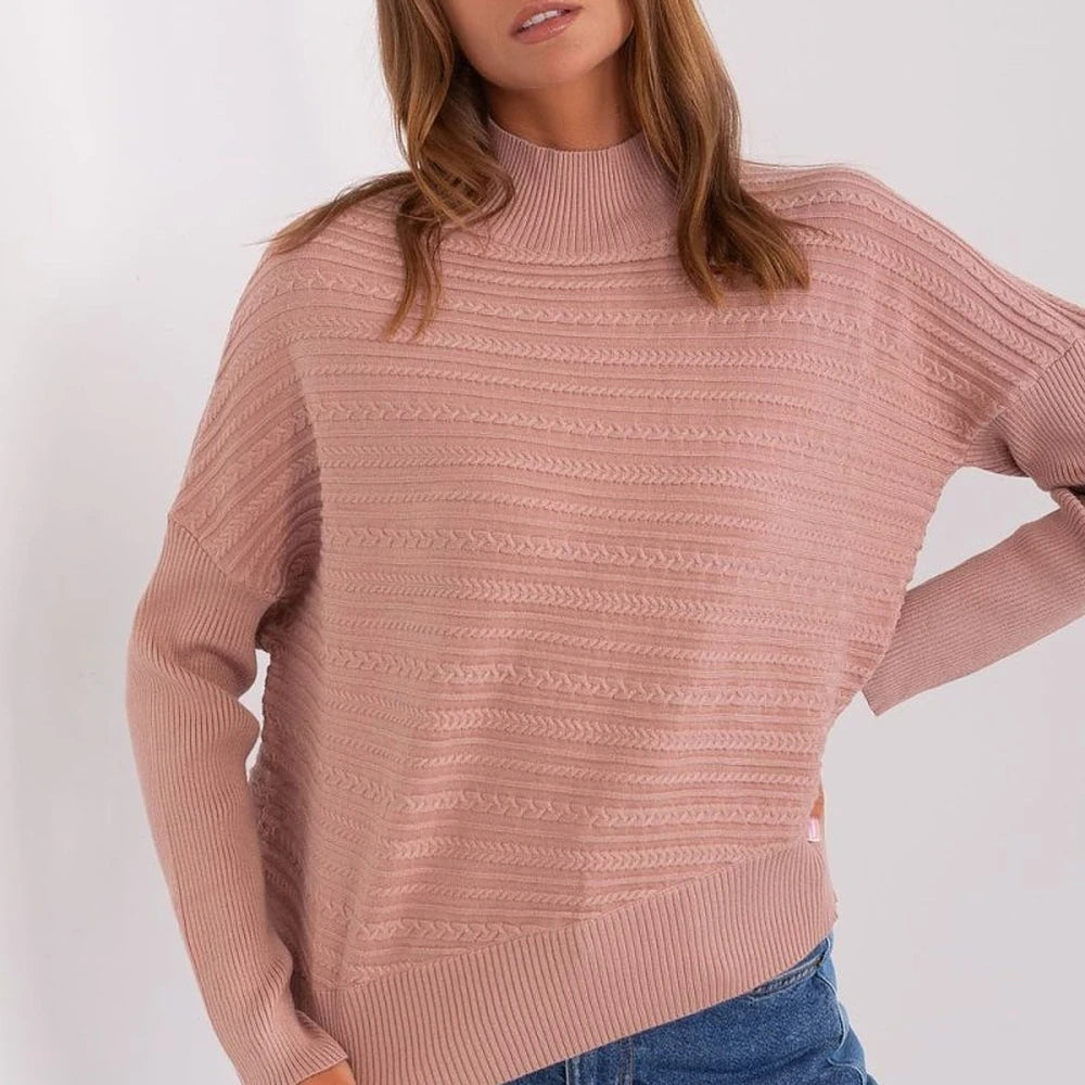 Women's Long Sleeve Turtleneck Sweater