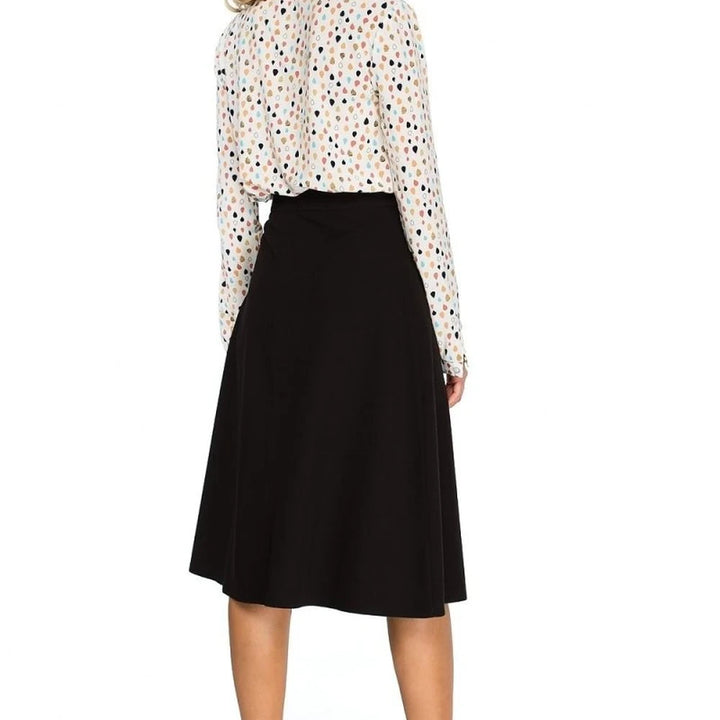 A-Line Midi Skirt