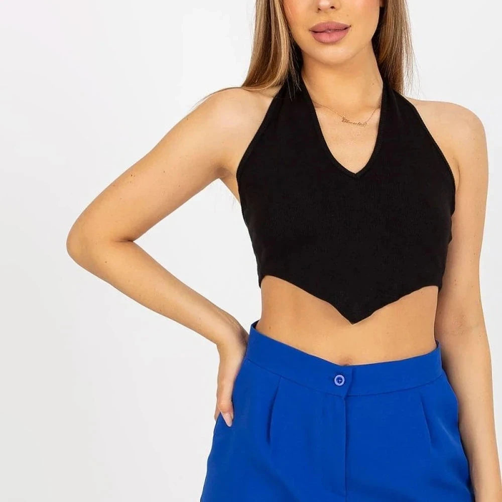 Ribbed Short Top for Summer