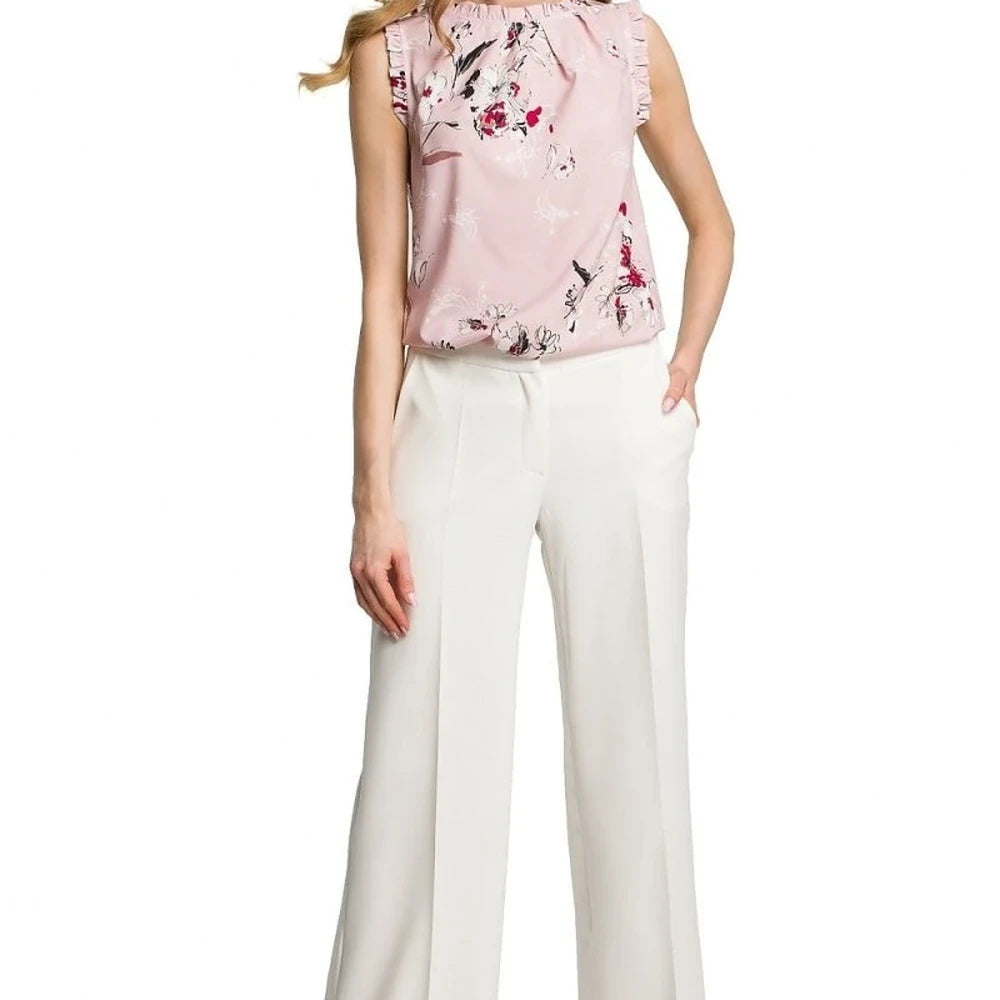 Women's Wide Leg Trousers with Pockets