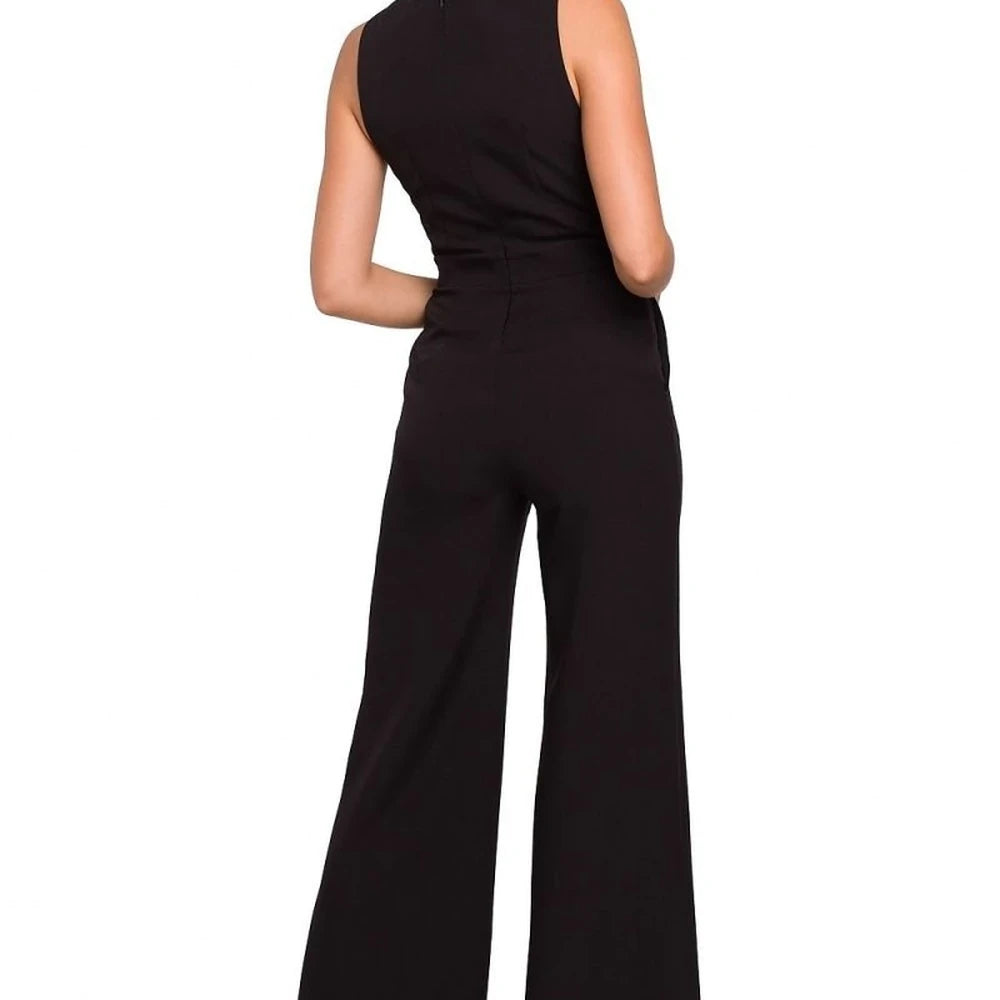 Women's Striped Wide-Leg Jumpsuit