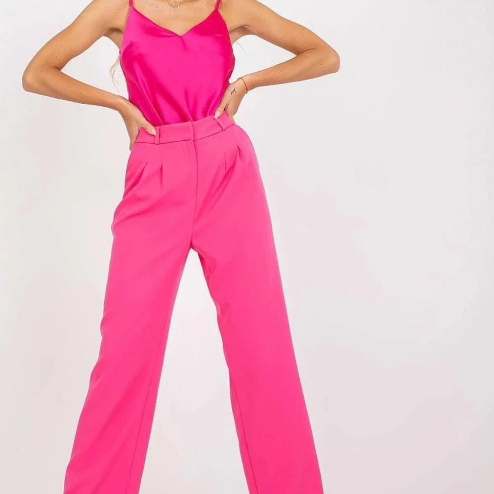 Women's Wide Leg Pants with Belt