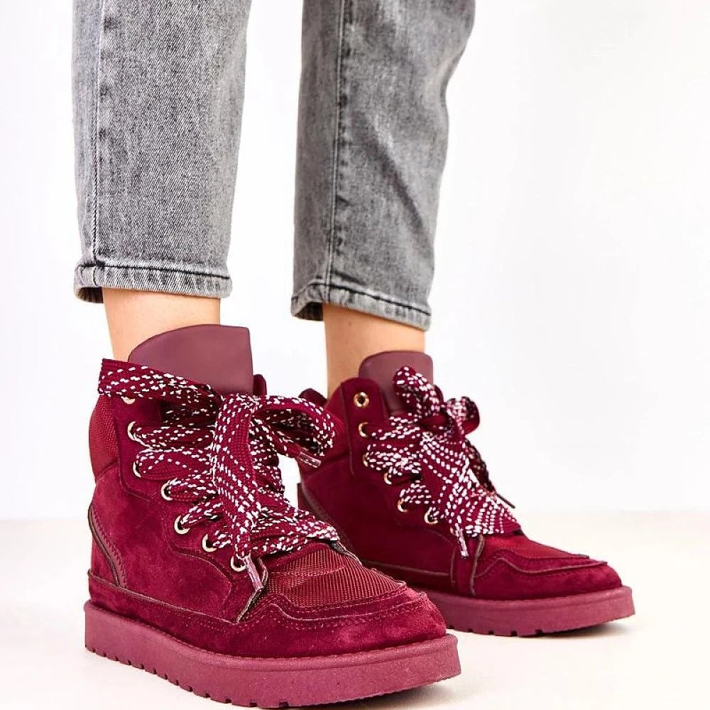 Women's Suede-Like Sport Shoes
