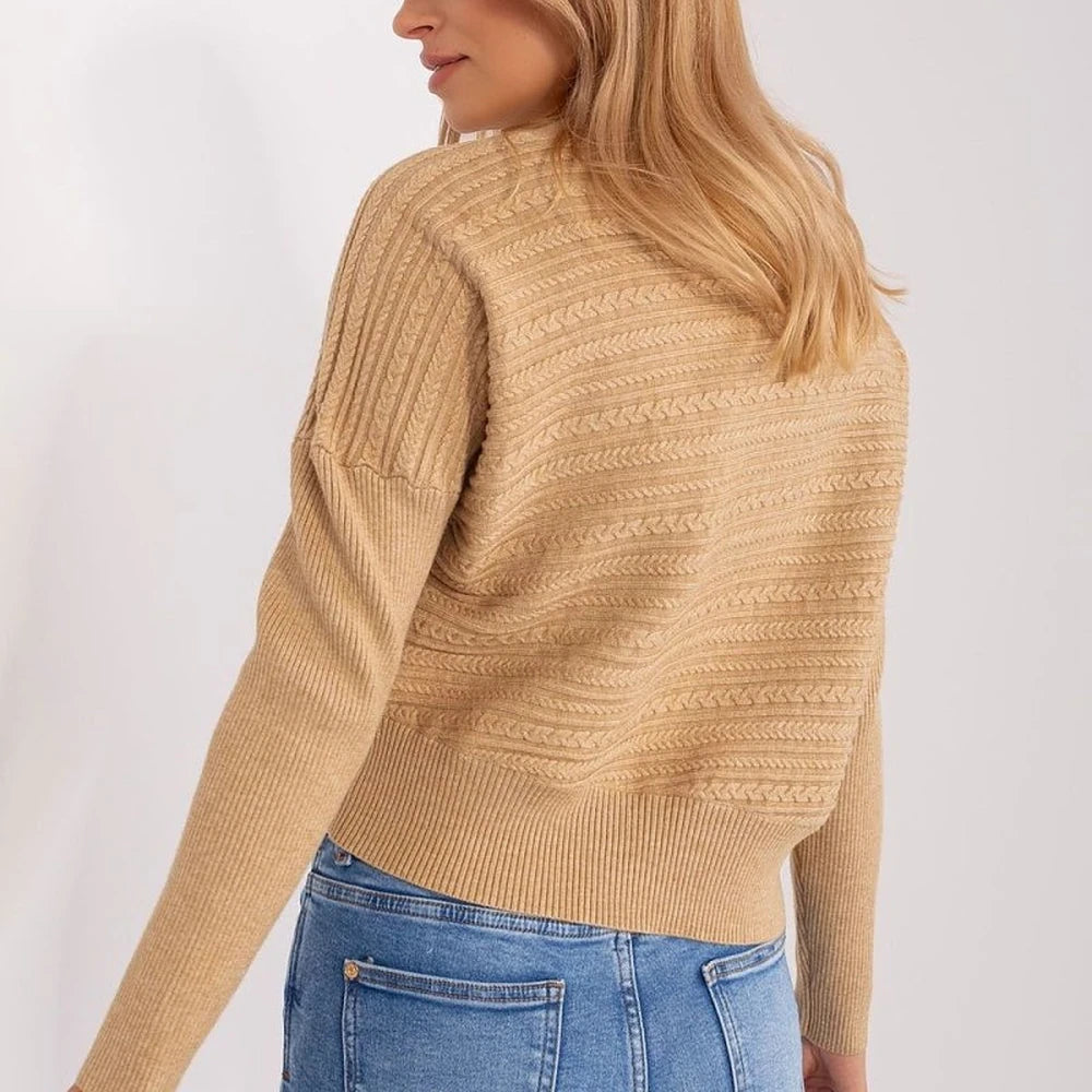 Women's Long Sleeve Turtleneck Sweater
