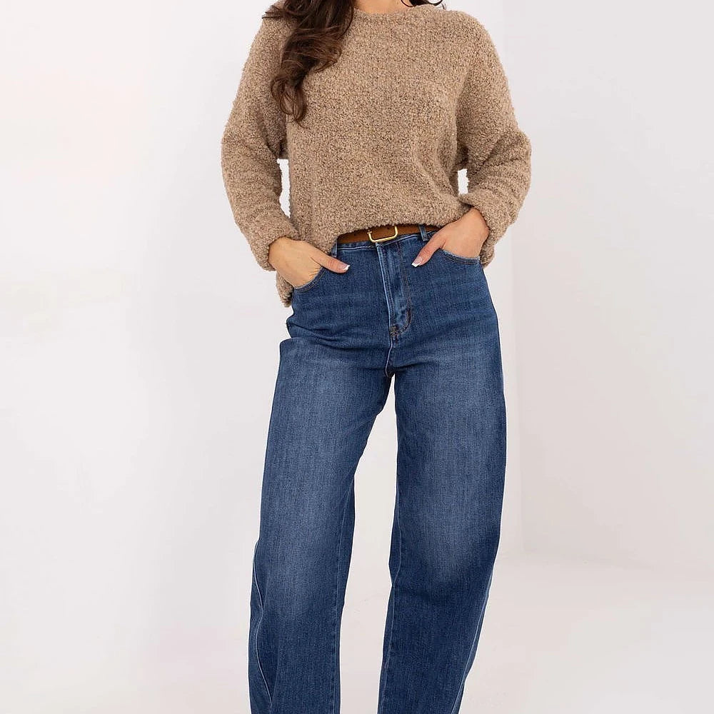Women's Balloon Fit Jeans High Waist