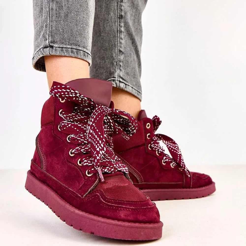 Women's Suede-Like Sport Shoes