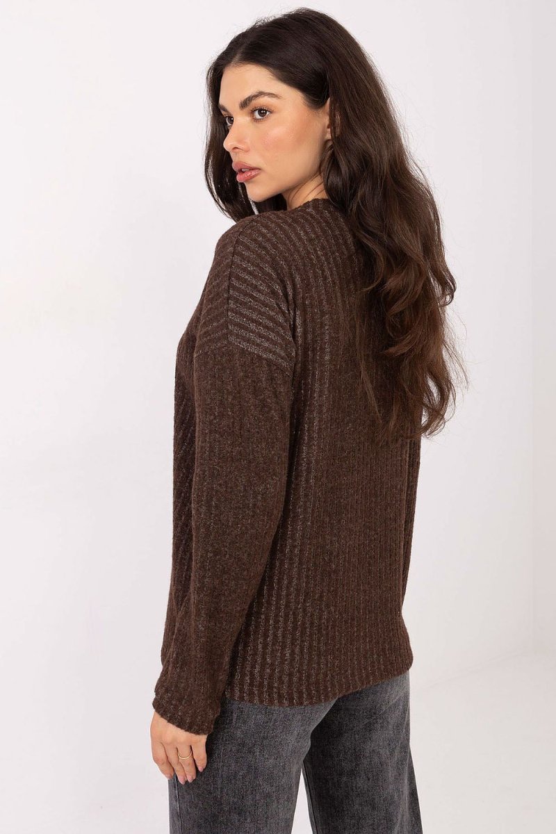 Relevance Women's Ribbed Cotton Sweater - 