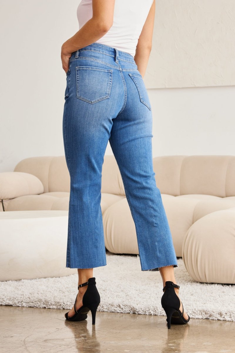 RFM Mini Mia Full Size Tummy Control High Waist Jeans - Bottoms