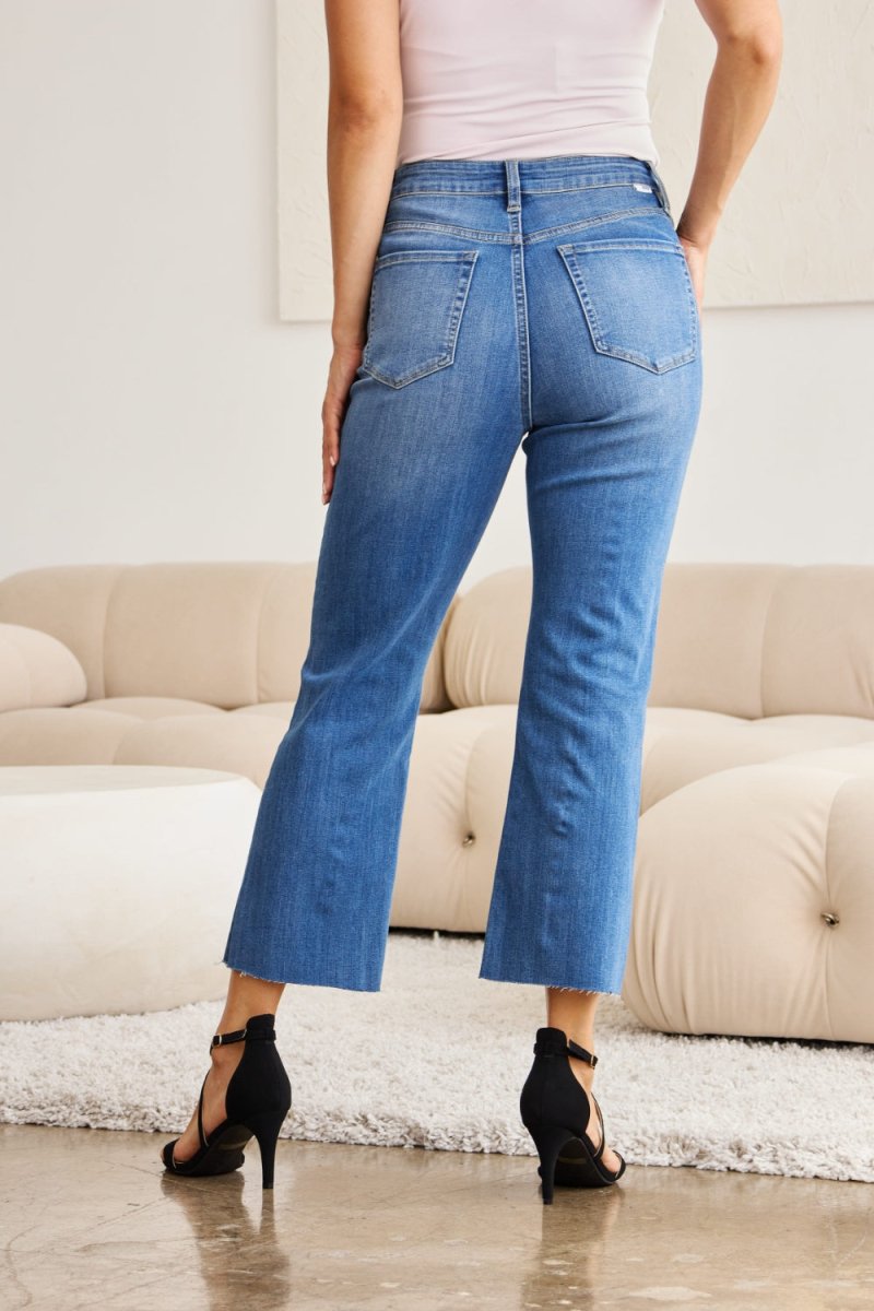 RFM Mini Mia Full Size Tummy Control High Waist Jeans - Bottoms