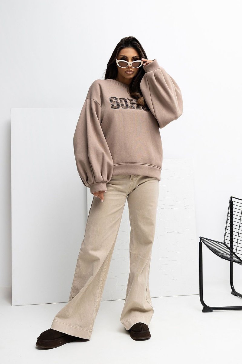 Rue Paris Cotton Blend Sweatshirt - 