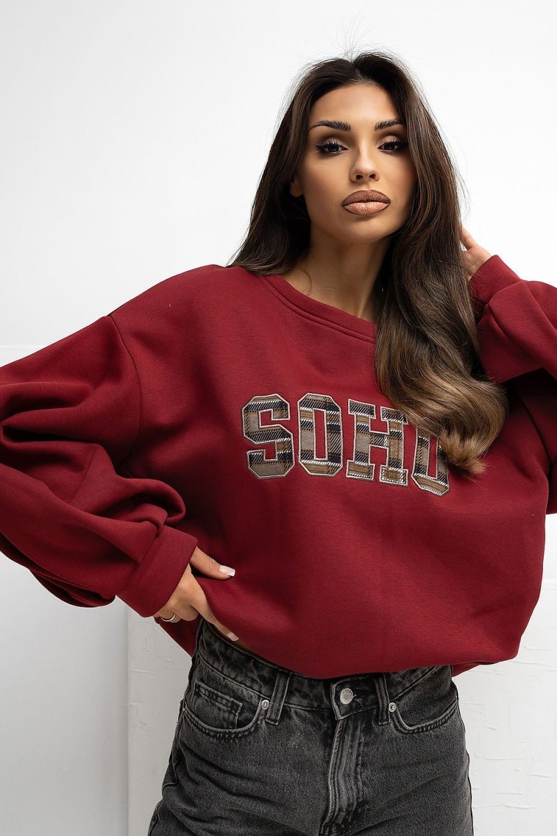 Rue Paris Cotton Blend Sweatshirt - 