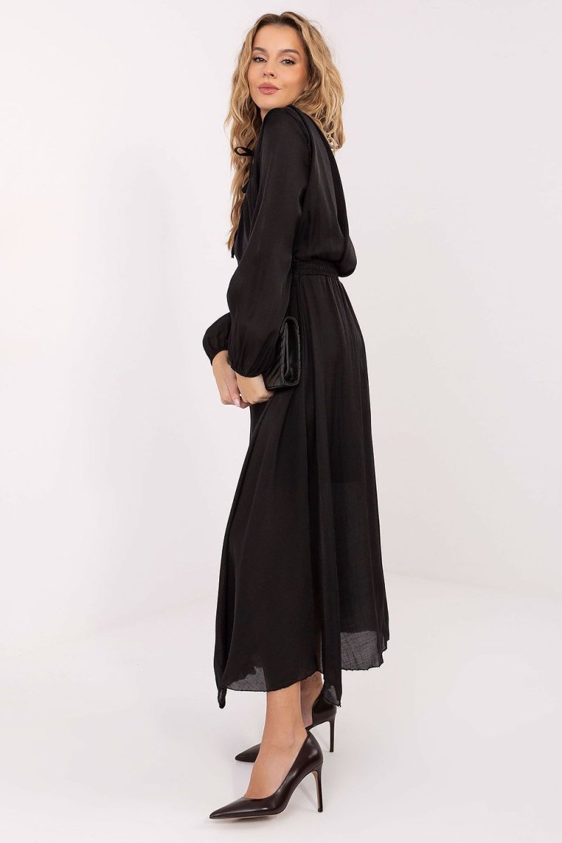 Rue Paris Maxi Dress with Sash - 
