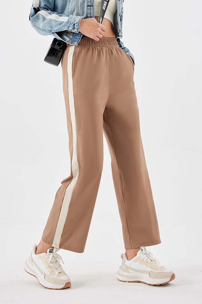 Seam Detail Long Pants - Bottoms