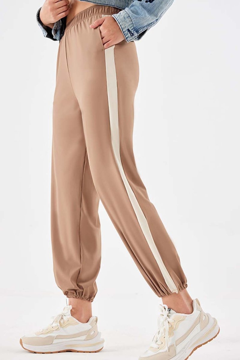 Seam Detail Long Pants - Bottoms
