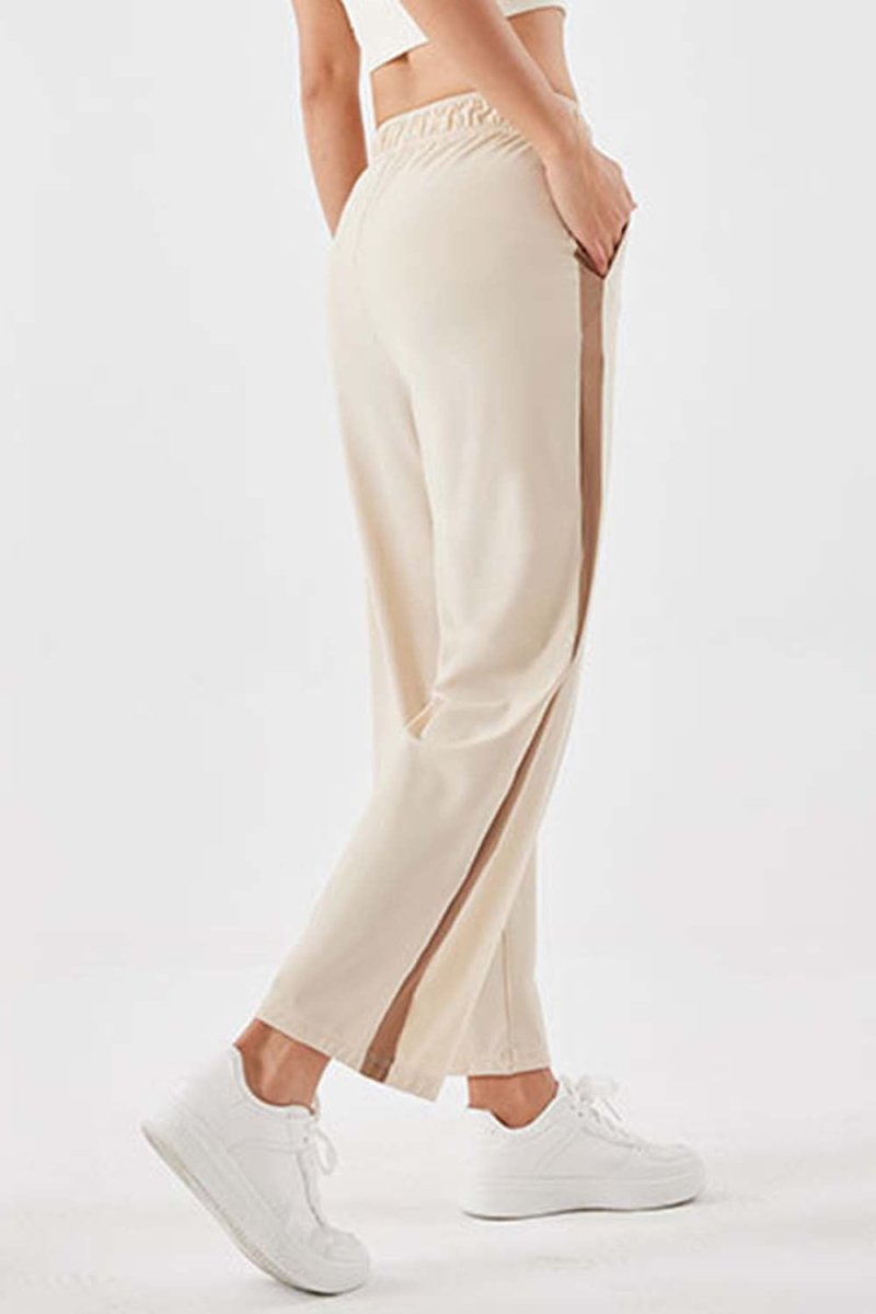 Seam Detail Long Pants - Bottoms