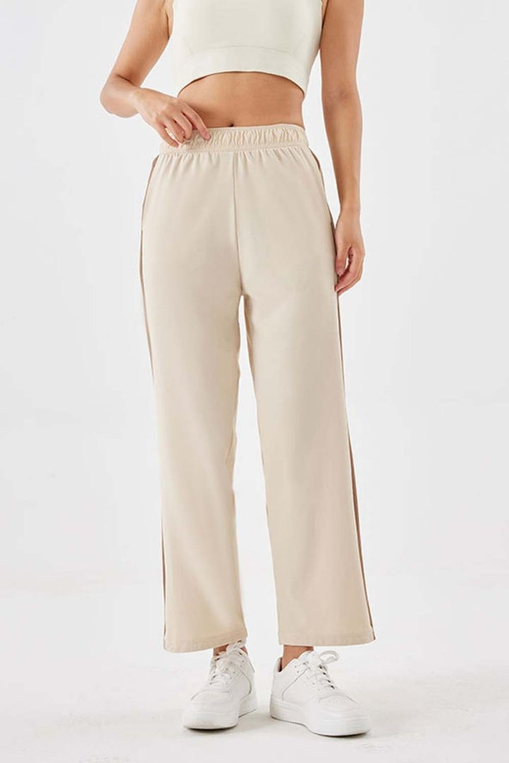 Seam Detail Long Pants - Bottoms