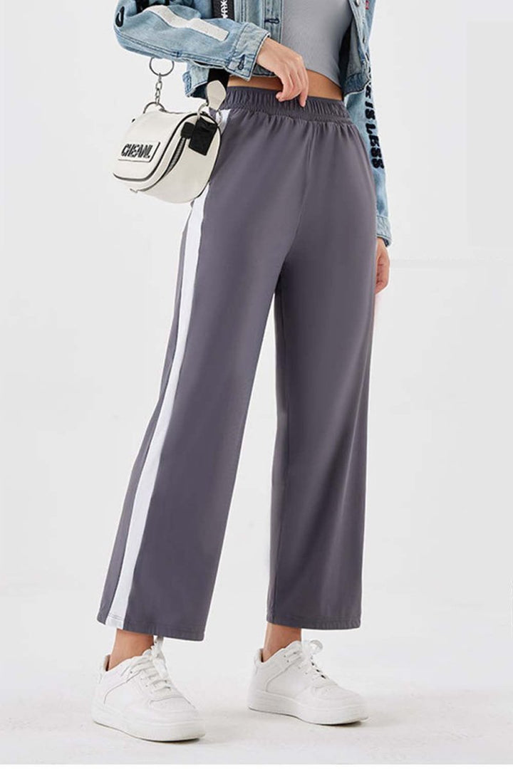 Seam Detail Long Pants - Bottoms