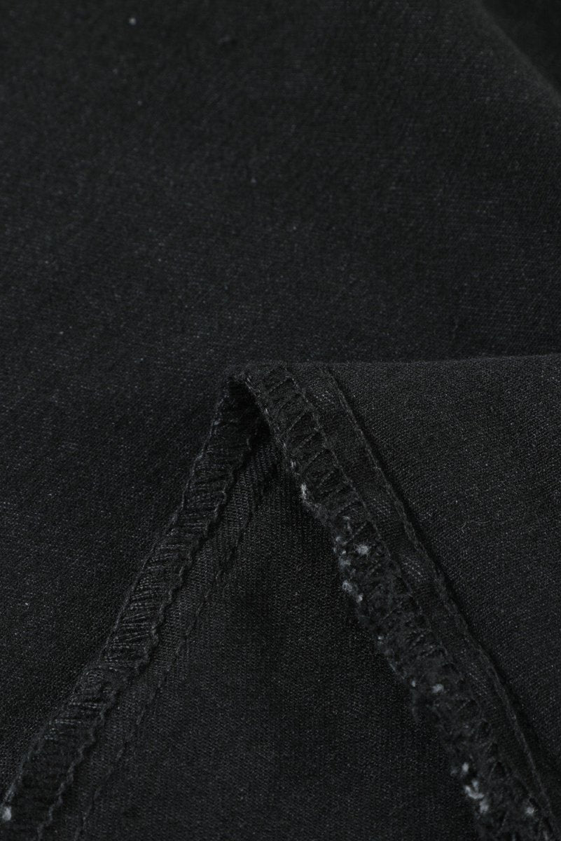 Slit Flare Jeans - Bottoms