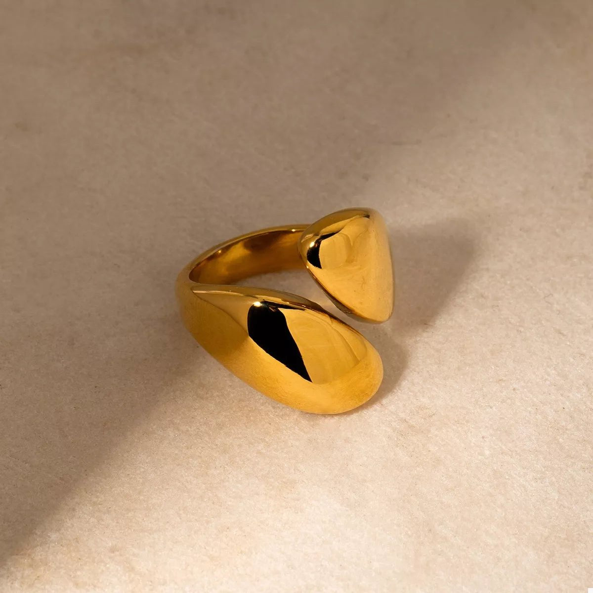 Stainless Steel Bypass Ring - 