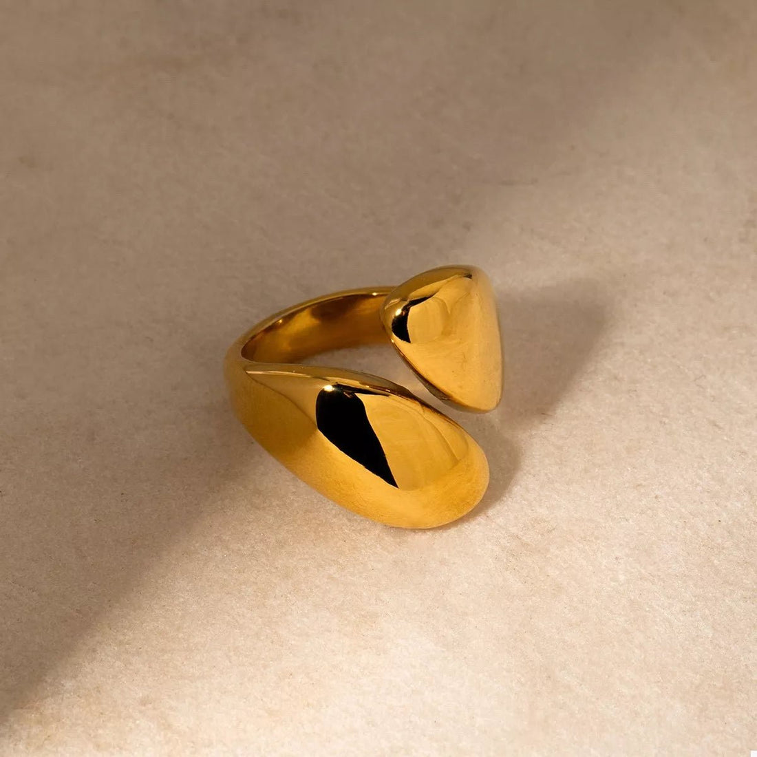 Stainless Steel Bypass Ring - 
