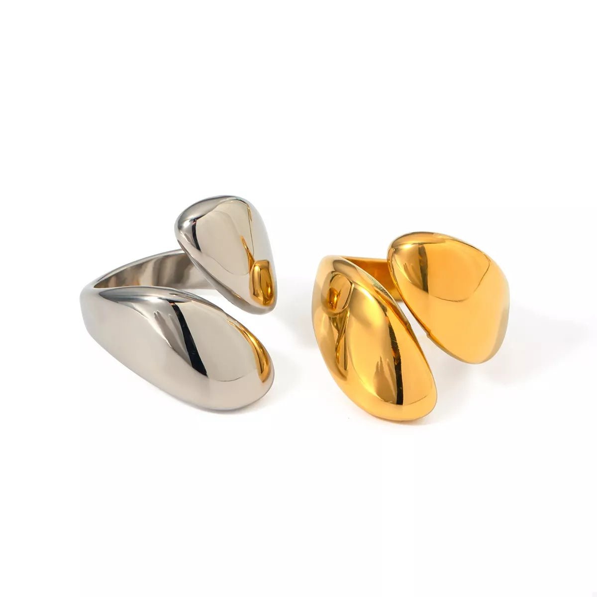 Stainless Steel Bypass Ring - 