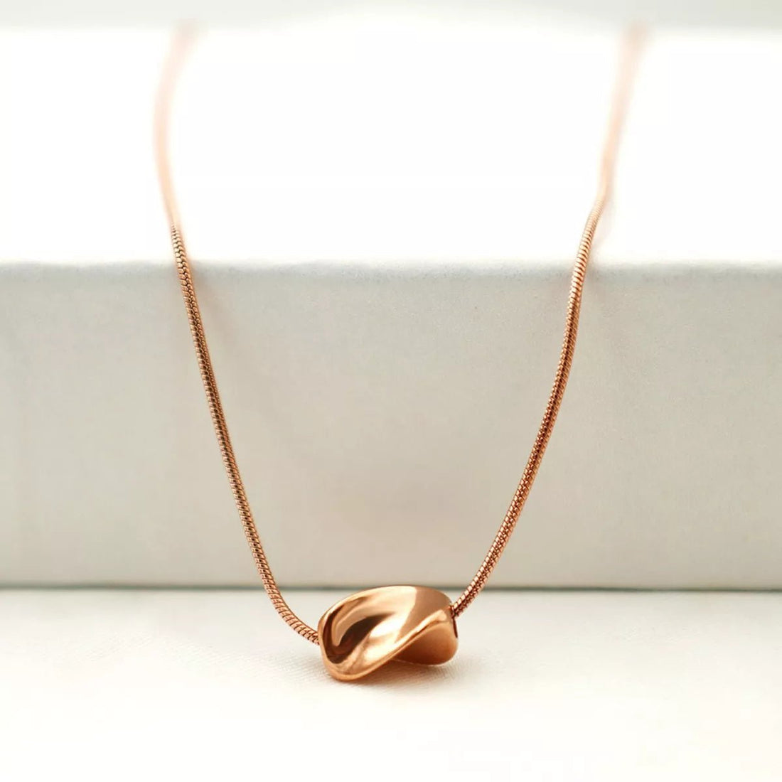 Stainless Steel Chain Necklace - 