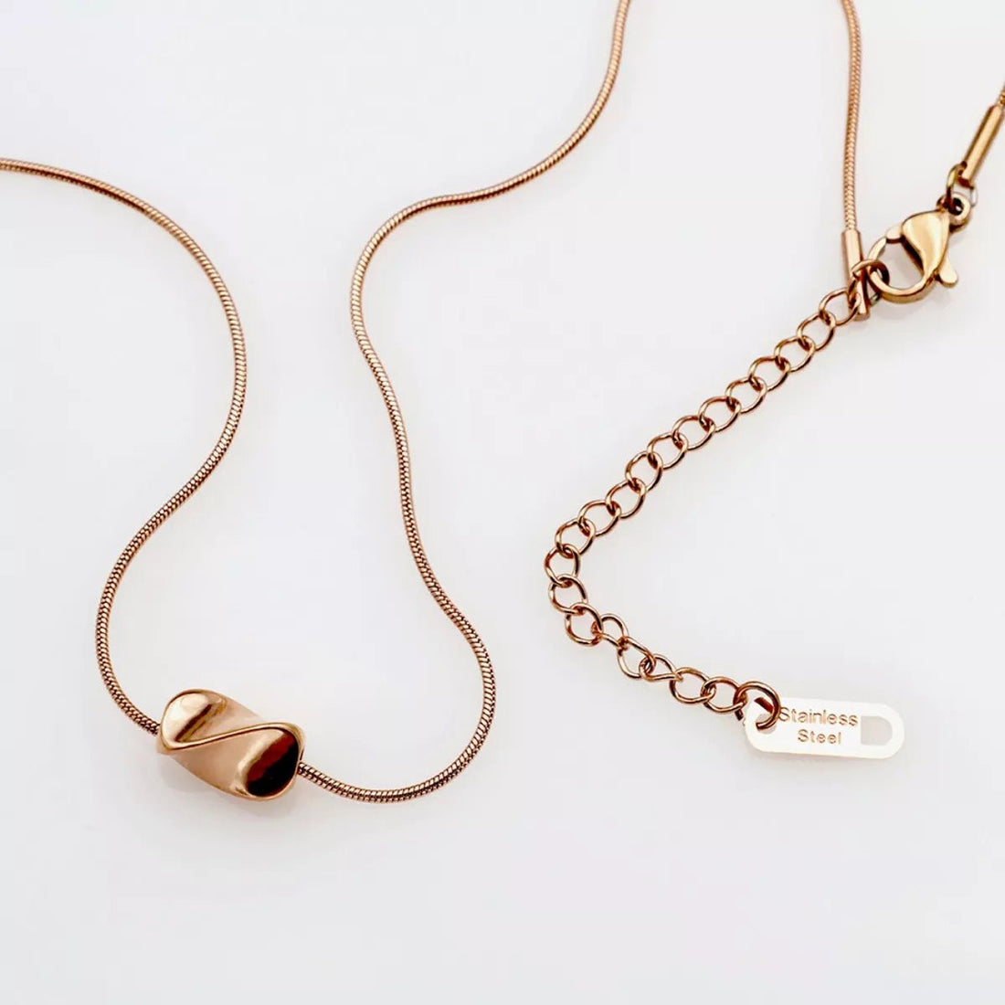 Stainless Steel Chain Necklace - 