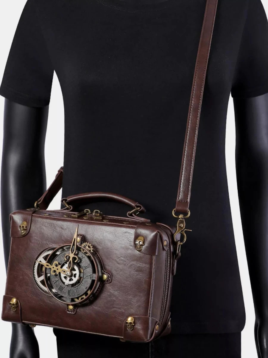 Steampunk Clockwork Crossbody Bag - Large - 