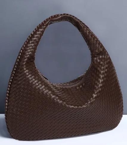 STEPHIECATHY Women's Leather Hobo Woven Handbag - Shoulder Bags