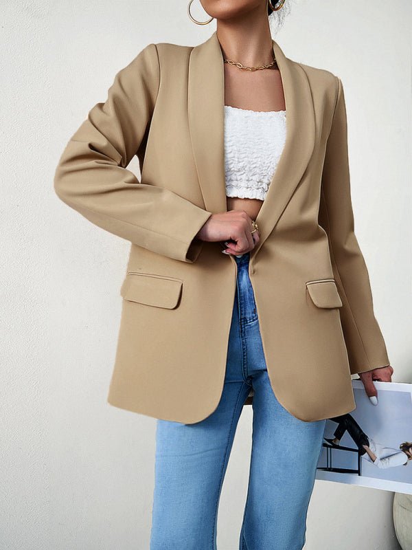 Temperament commuter lapel ladies blazer suit - Blazer Suit
