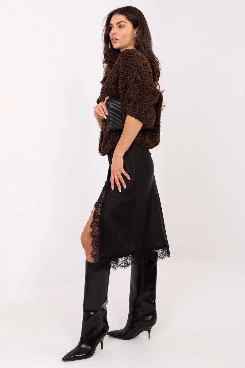 Textured Knit Button Front Cardigan Sweater - 