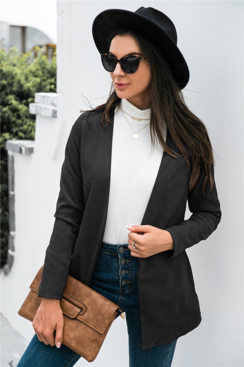 Three - Quarter Sleeve Blazer - Blazer Suit
