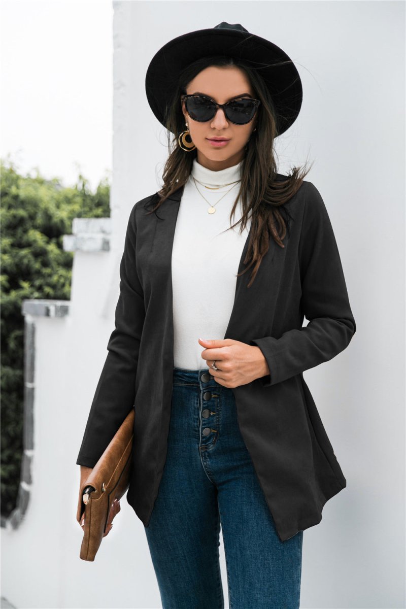 Three - Quarter Sleeve Blazer - Blazer Suit