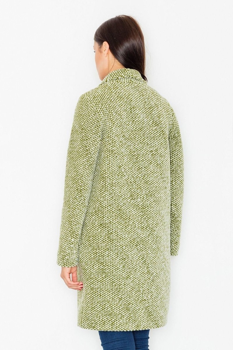 Timeless Knee - Length Coat in Versatile Color – Classic Cut with Functional Pockets - Outerwear