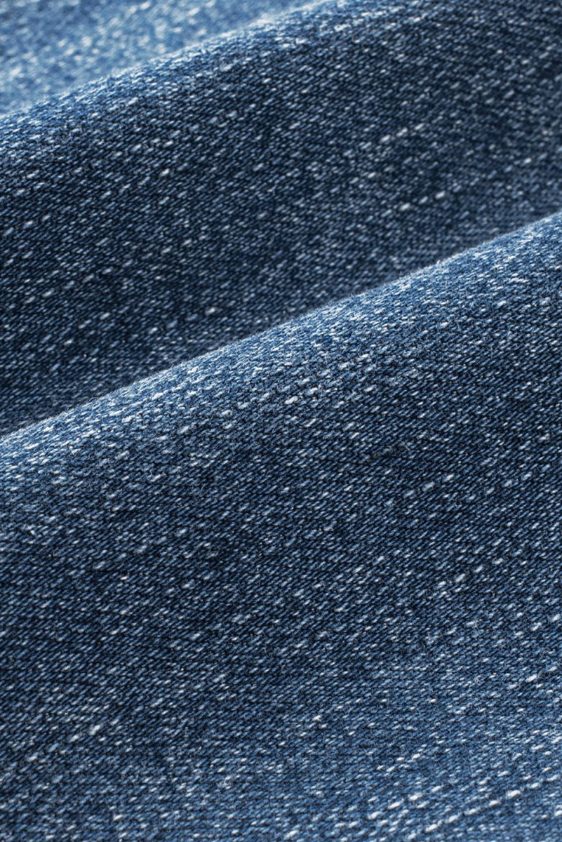 US Flag Mid - Rise Waist Straight Jeans - Bottoms