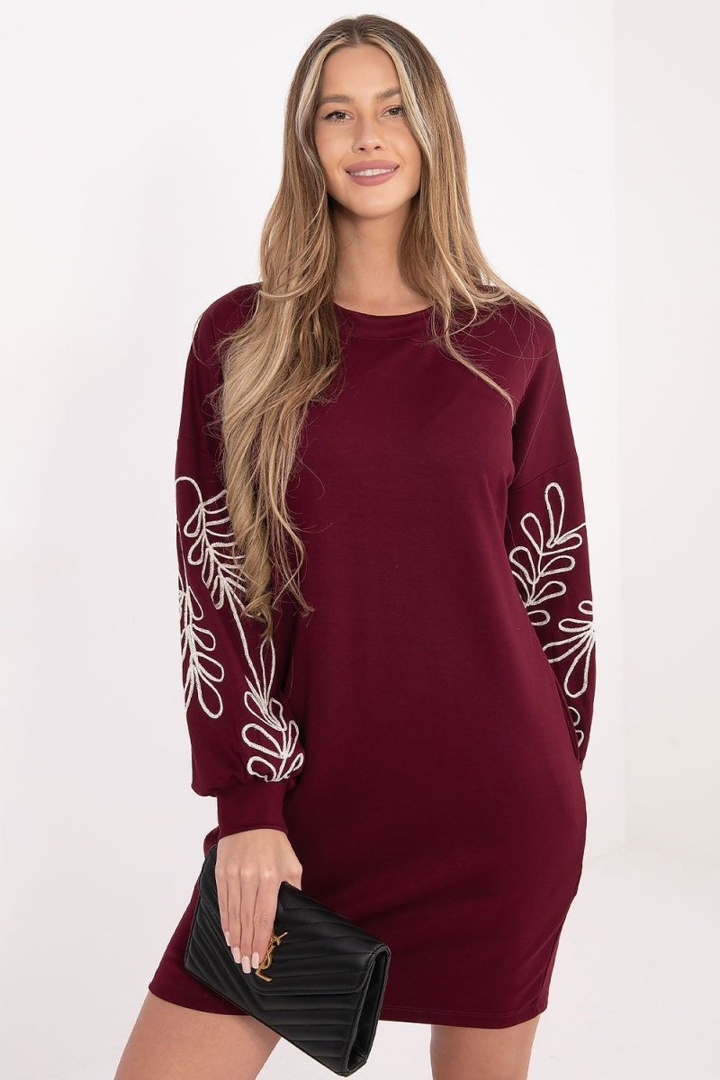 Viscose Elastane Embroidered Daydress - 