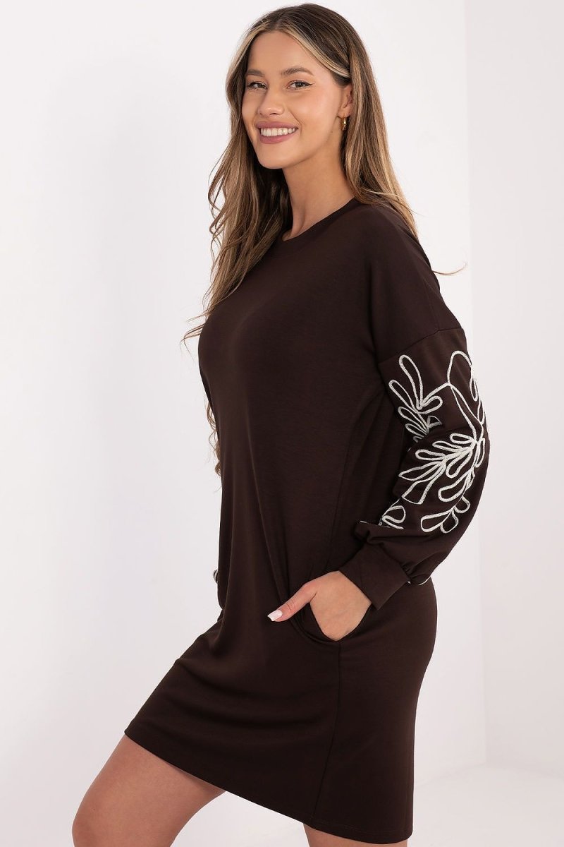 Viscose Elastane Embroidered Daydress - 