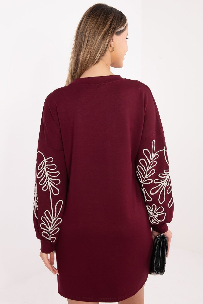 Viscose Elastane Embroidered Daydress - 