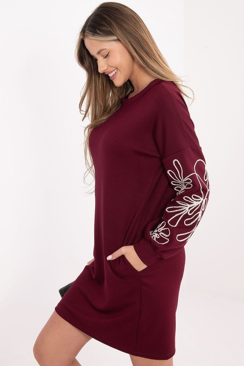 Viscose Elastane Embroidered Daydress - 
