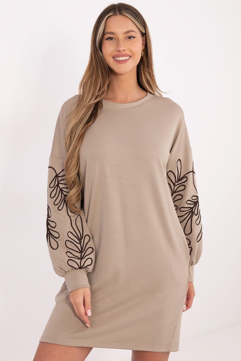 Viscose Elastane Embroidered Daydress - 