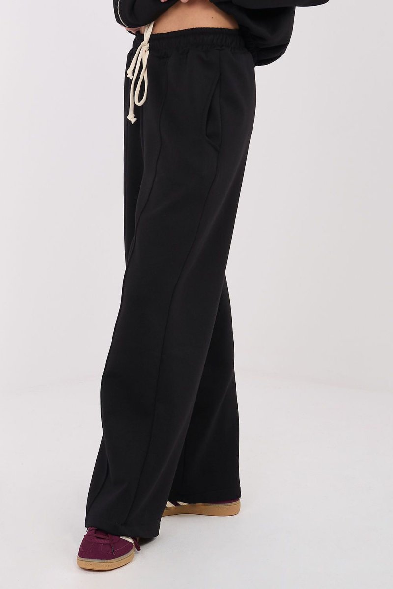 Wide Leg Tracksuit Trousers - 