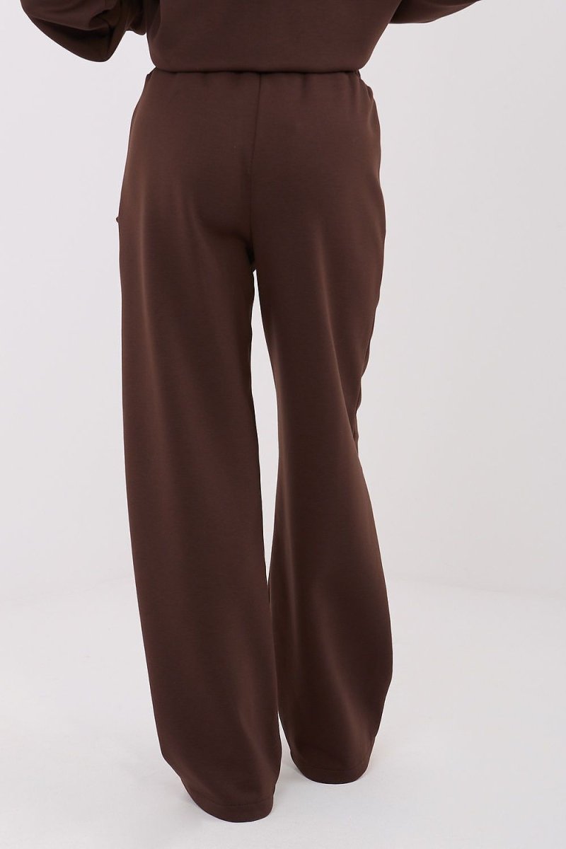 Wide Leg Tracksuit Trousers - 