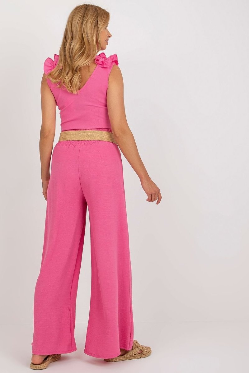 Women trousers Italy Moda - Bottoms
