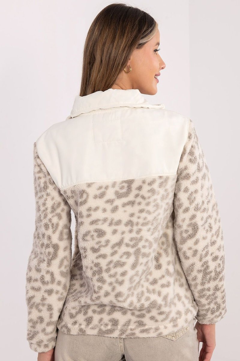 Women's Animal Print Transitional Jacket - 