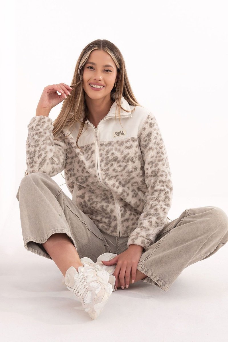 Women's Animal Print Transitional Jacket - 