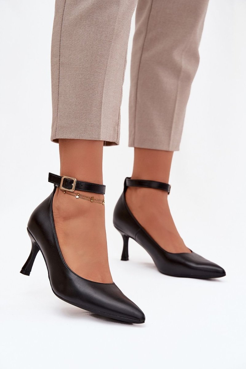 Women's Beige Pointed Toe Heels - 