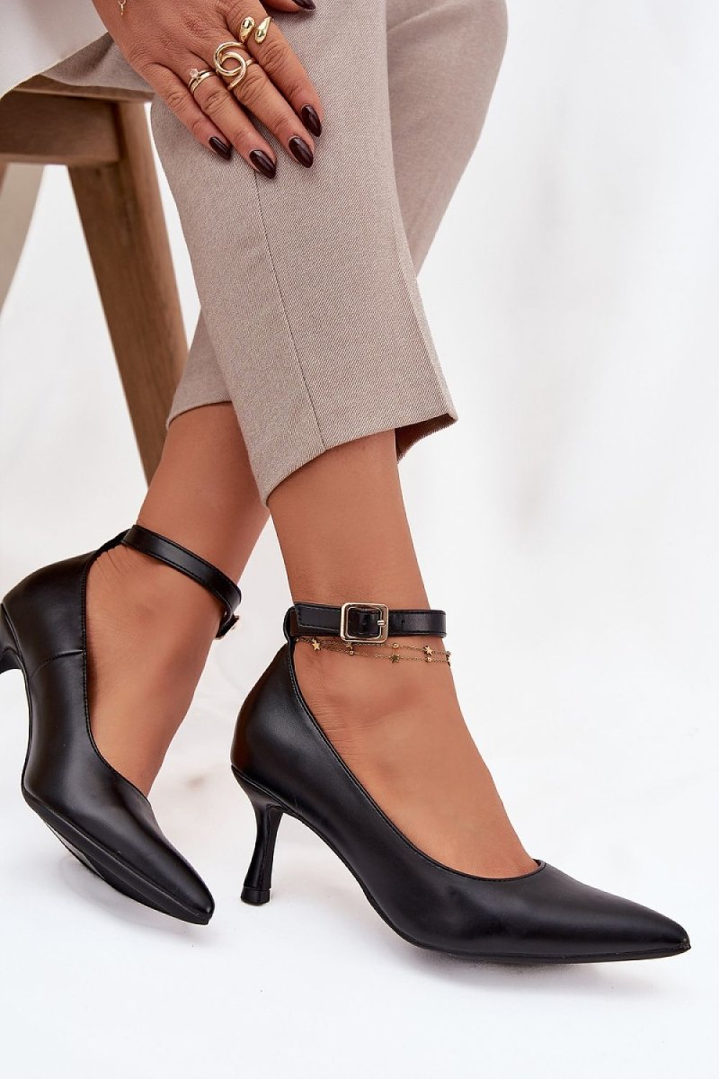 Women's Beige Pointed Toe Heels - 