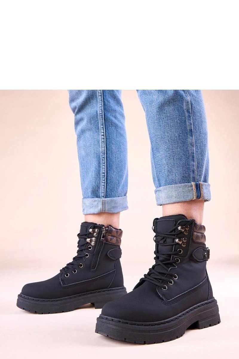 Women's Beige Suede Insulated Trapper Shoes - 